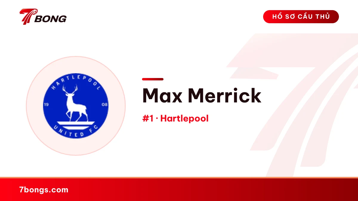 Max Merrick — Hartlepool