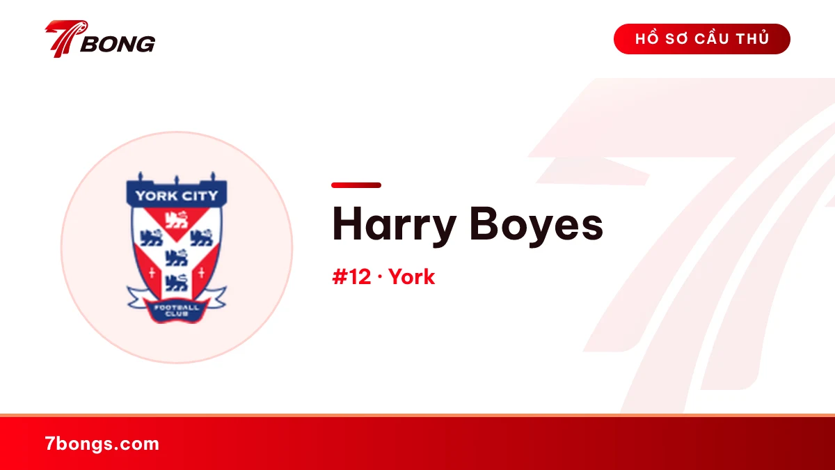 Harry Boyes — York