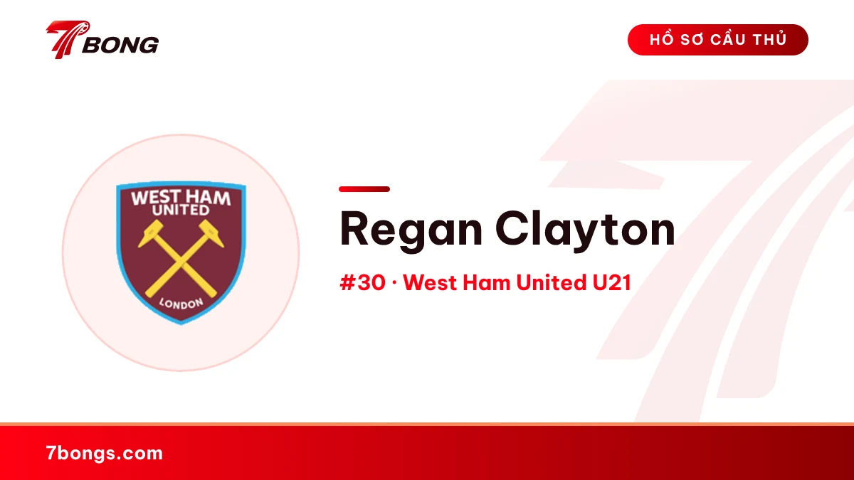 Regan Clayton — West Ham United U21