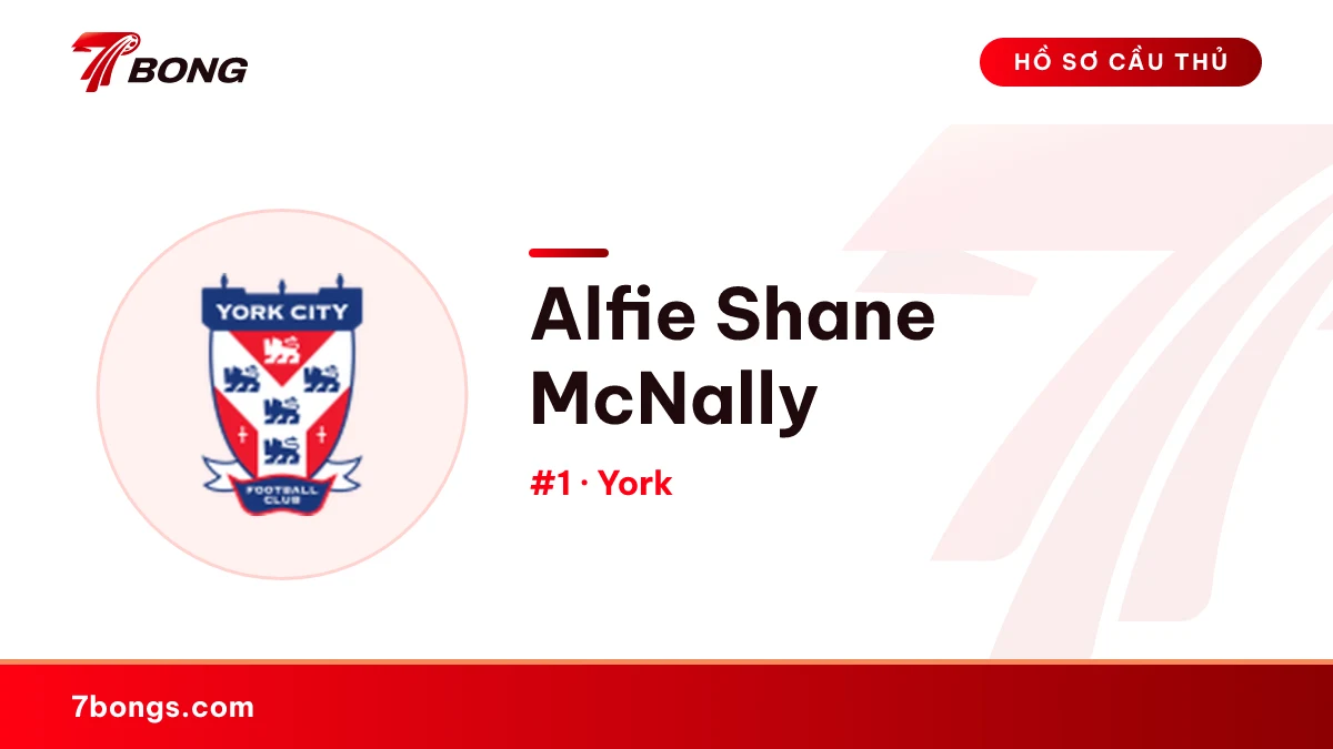 Alfie Shane McNally — York