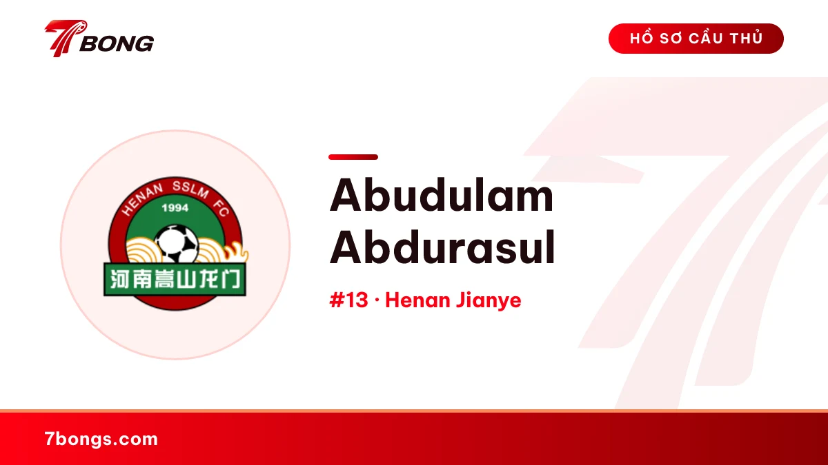Abudulam Abdurasul — Henan Jianye