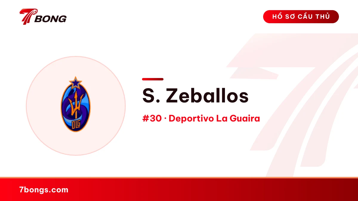 S. Zeballos — Deportivo La Guaira