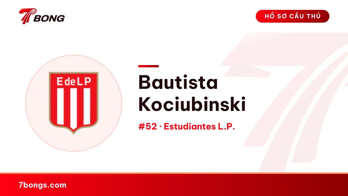 Bautista Kociubinski — Estudiantes L.P.