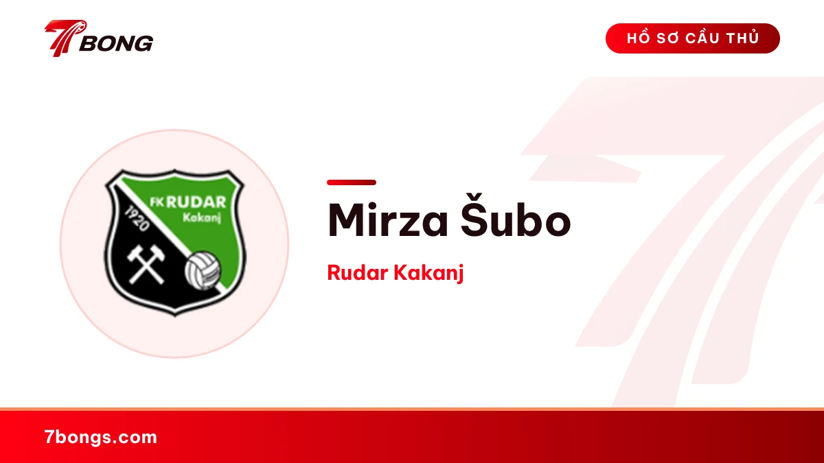 Mirza Šubo — Rudar Kakanj