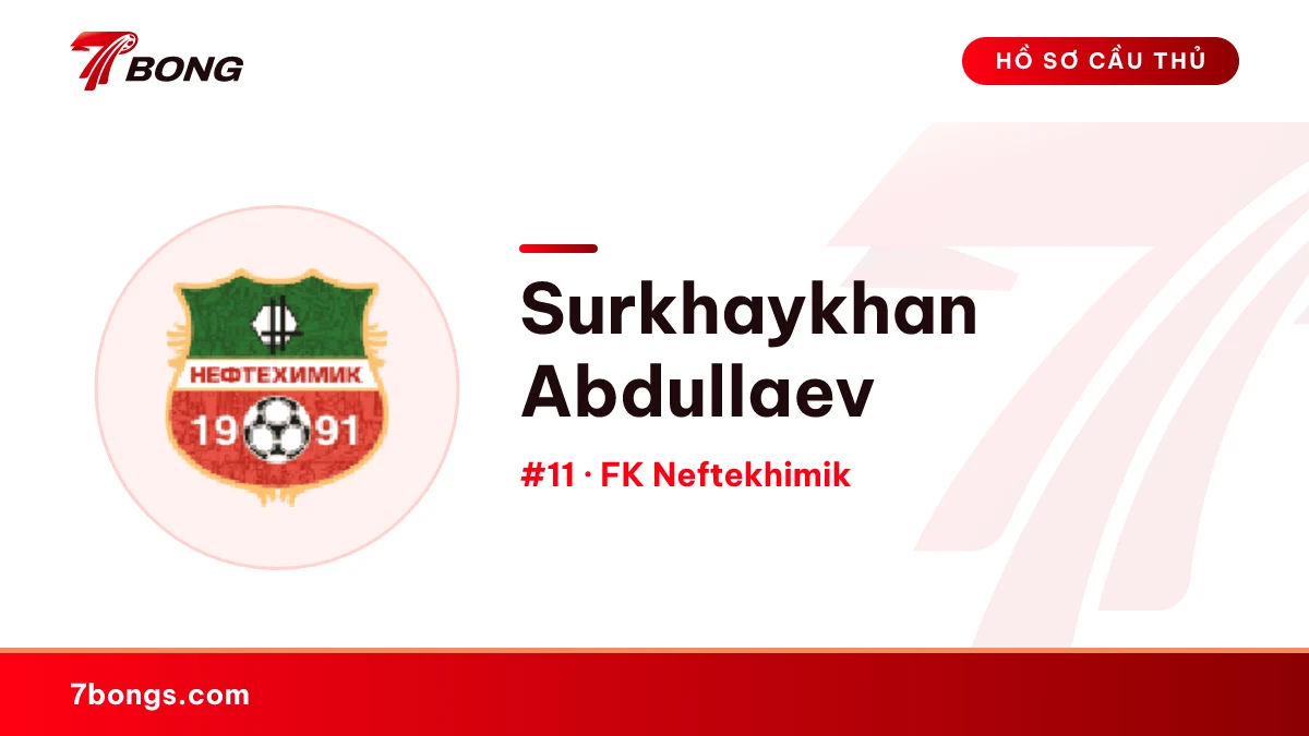 Surkhaykhan Abdullaev — FK Neftekhimik