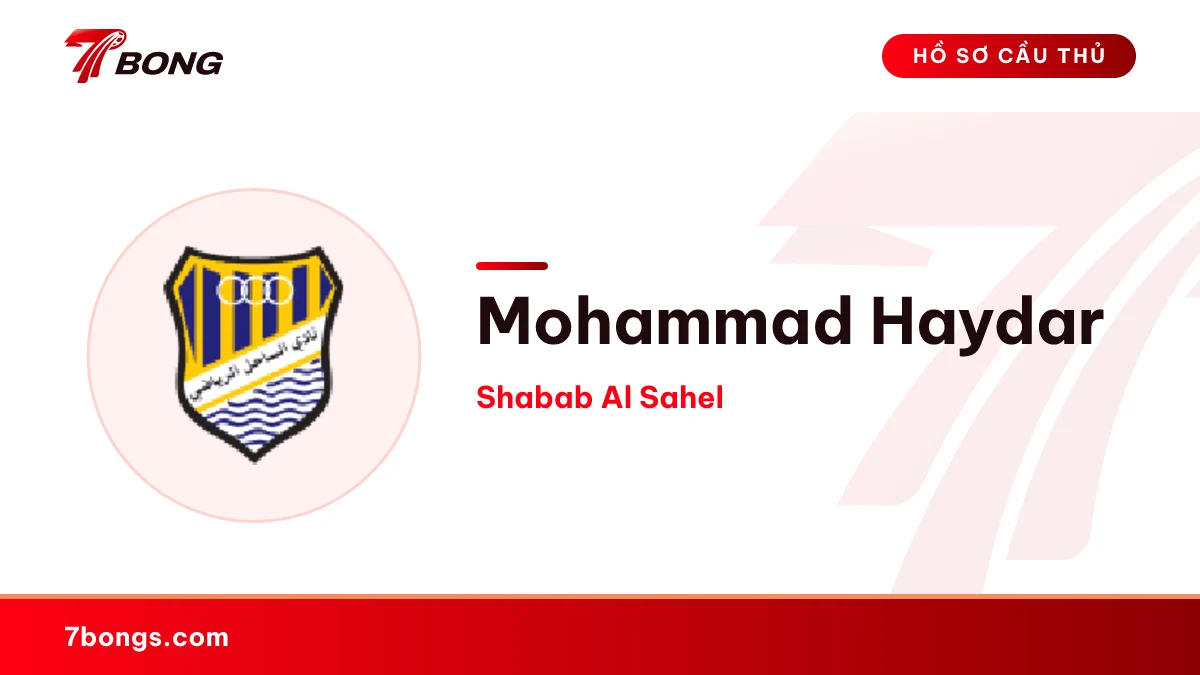 Mohammad Haydar — Shabab Al Sahel