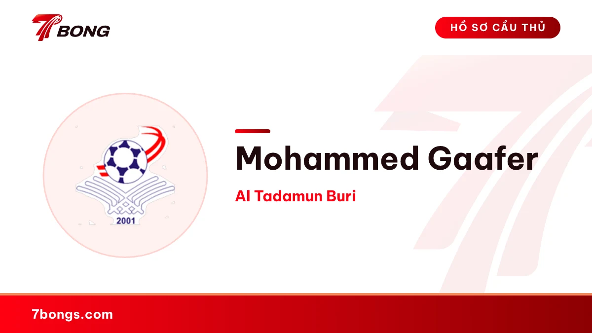 Mohammed Gaafer — Al Tadamun Buri