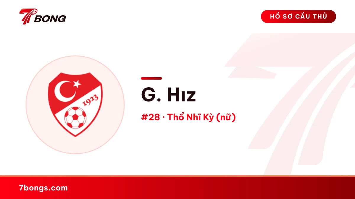 G. Hız — Thổ Nhĩ Kỳ (nữ)