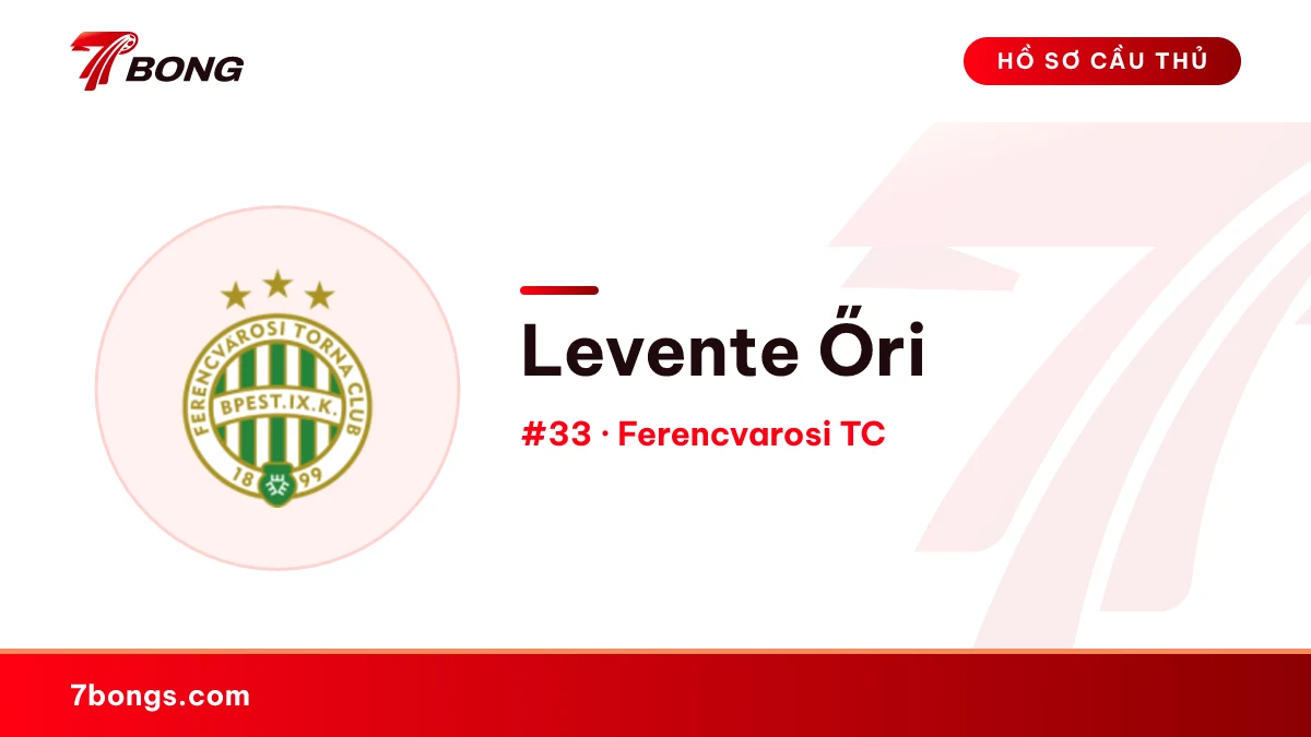 Levente Őri — Ferencvarosi TC