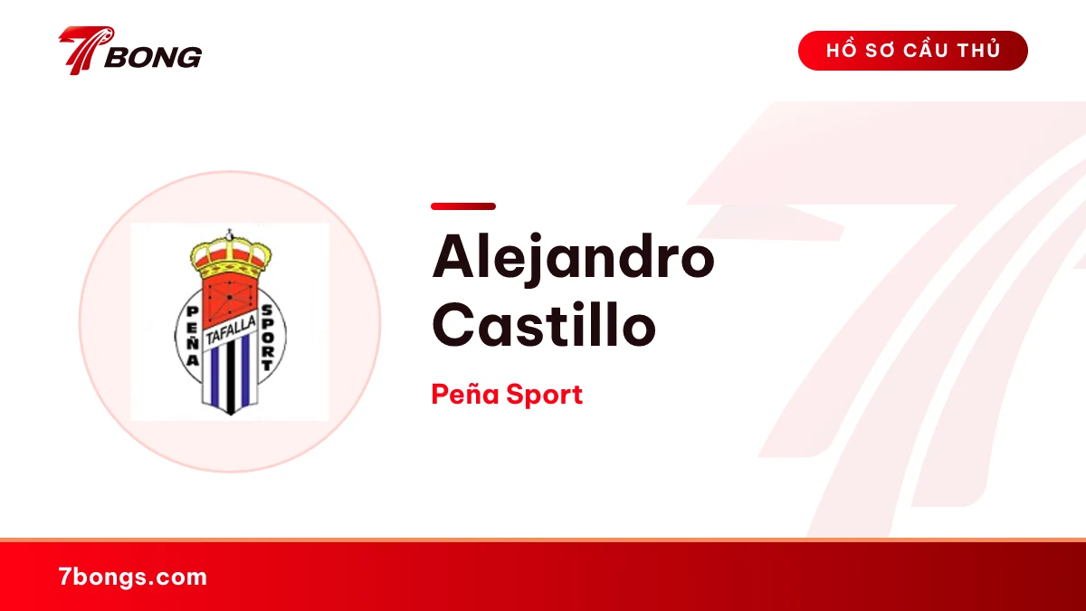 Alejandro Castillo — Peña Sport