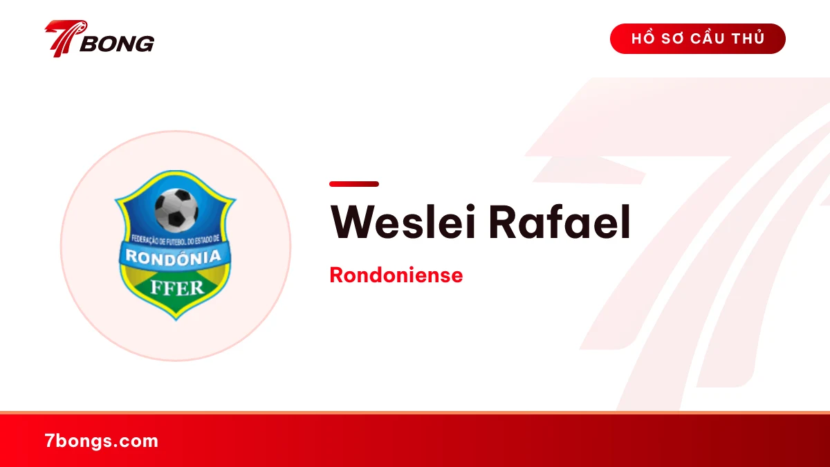 Weslei Rafael — Rondoniense
