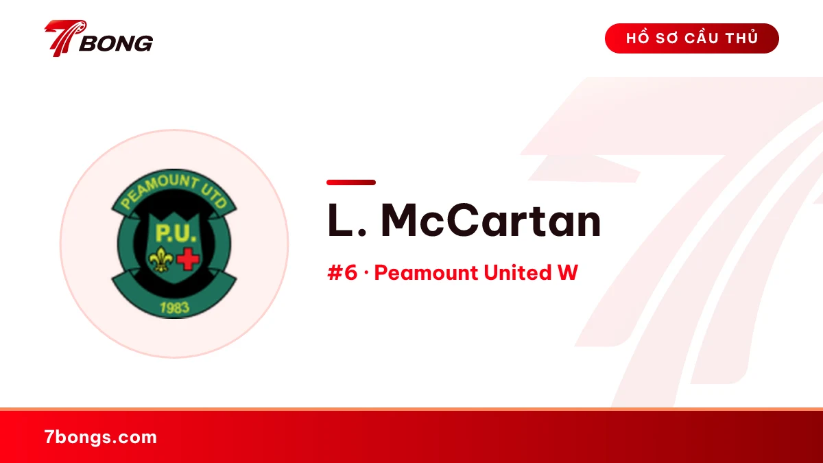 L. McCartan — Peamount United W