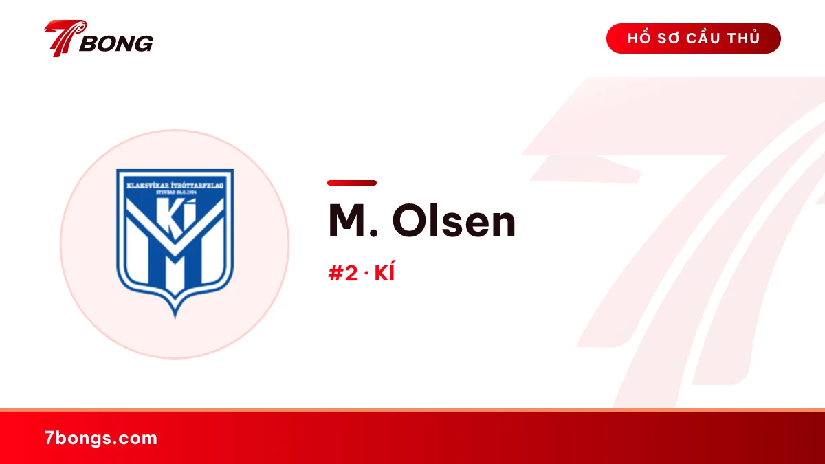 M. Olsen — KÍ