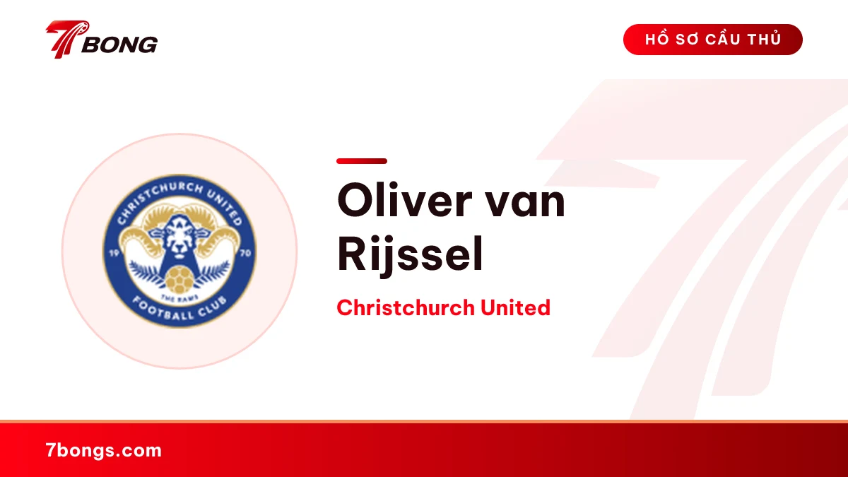 Oliver van Rijssel — Christchurch United