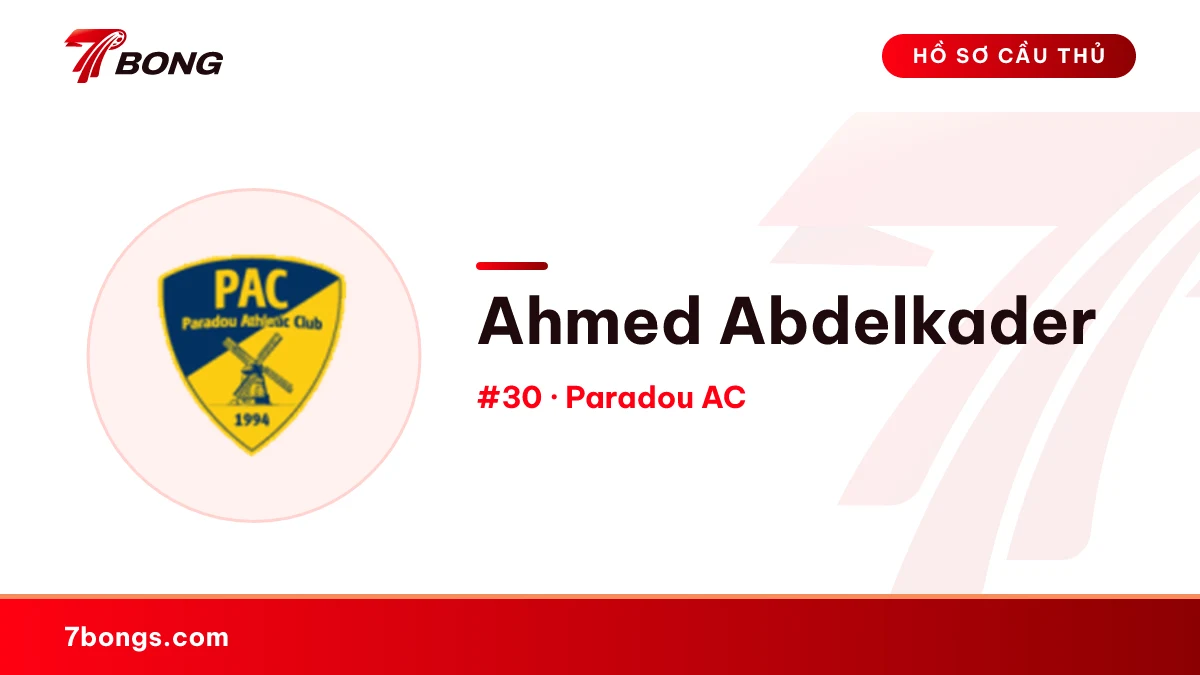 Ahmed Abdelkader — Paradou AC