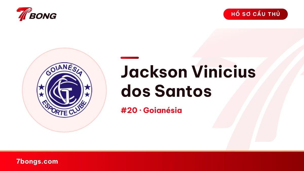 Jackson Vinicius dos Santos — Goianésia