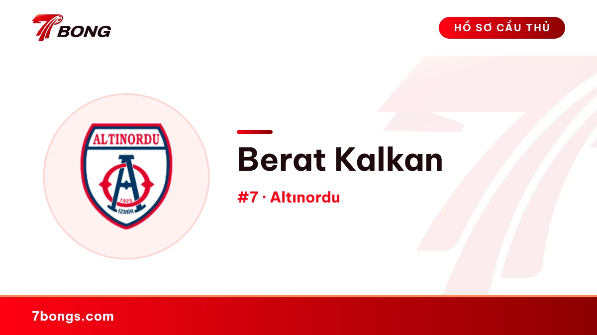 Berat Kalkan — Altınordu