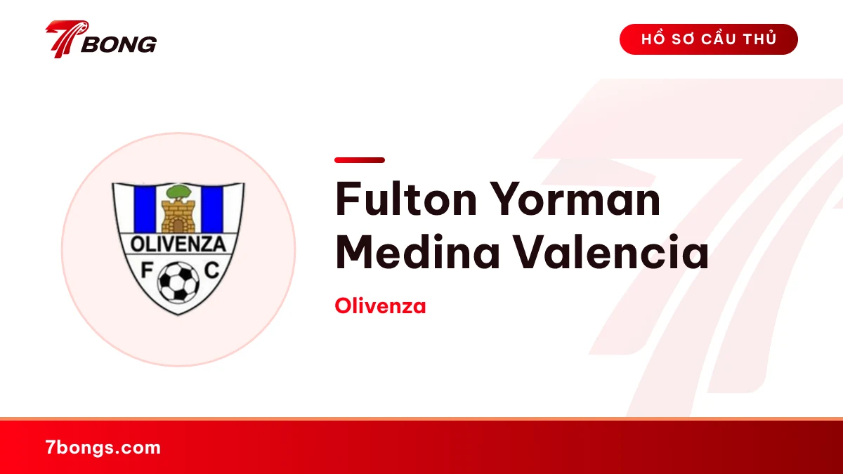 Fulton Yorman Medina Valencia — Olivenza