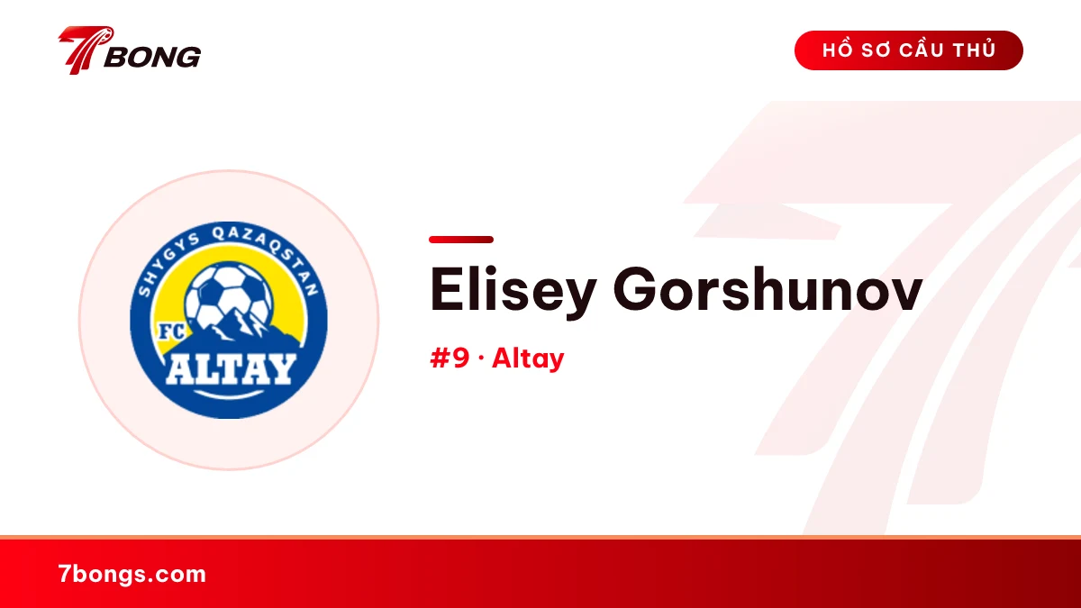 Elisey Gorshunov — Altay