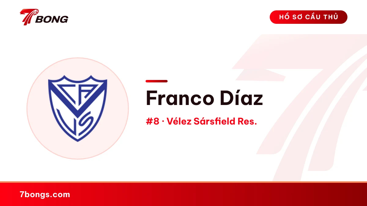 Franco Díaz — Vélez Sársfield Res.
