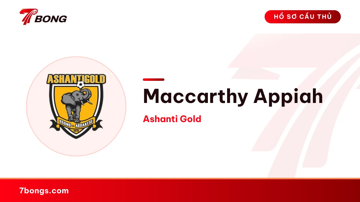 Maccarthy Appiah — Ashanti Gold