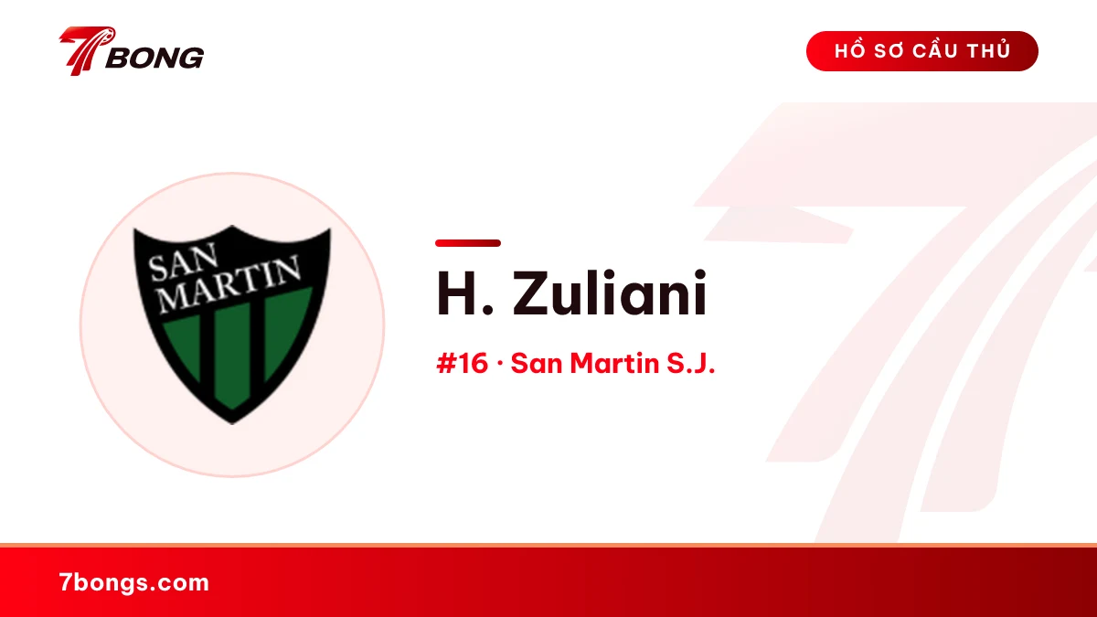 H. Zuliani — San Martin S.J.
