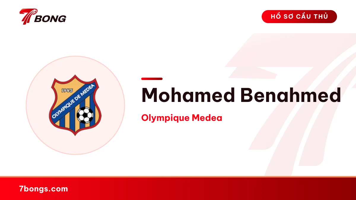 Mohamed Benahmed — Olympique Medea