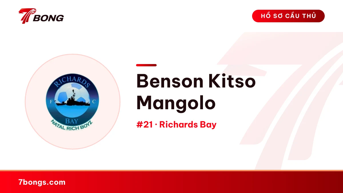 Benson Kitso Mangolo — Richards Bay