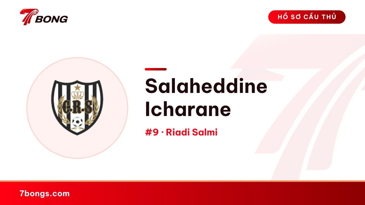 Salaheddine Icharane — Riadi Salmi