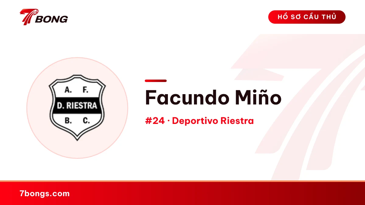 Facundo Miño — Deportivo Riestra