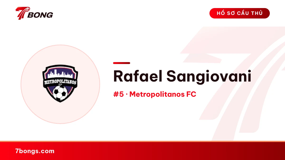 Rafael Sangiovani — Metropolitanos FC