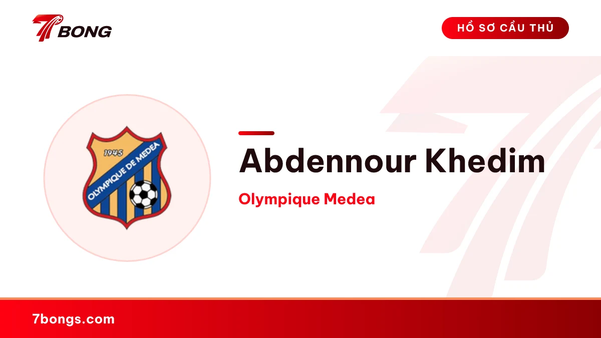 Abdennour Khedim — Olympique Medea