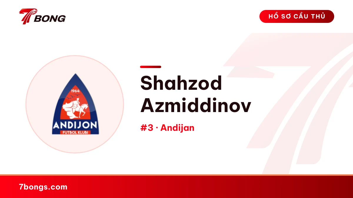 Shahzod Azmiddinov — Andijan
