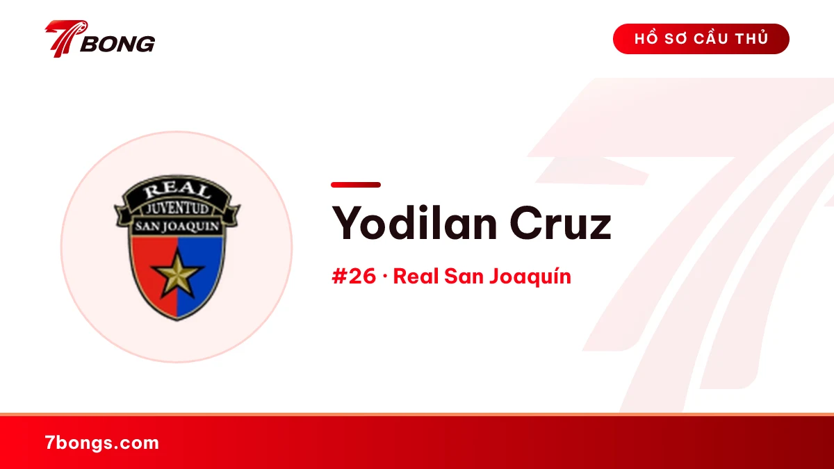 Yodilan Cruz — Real San Joaquín