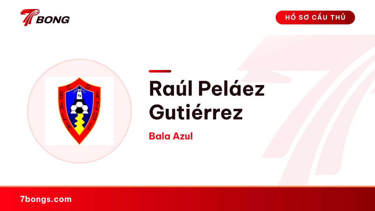 Raúl Peláez Gutiérrez — Bala Azul