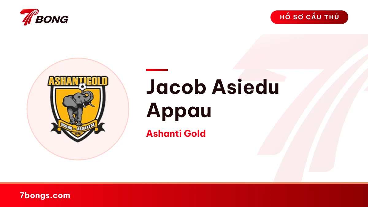 Jacob Asiedu Appau — Ashanti Gold