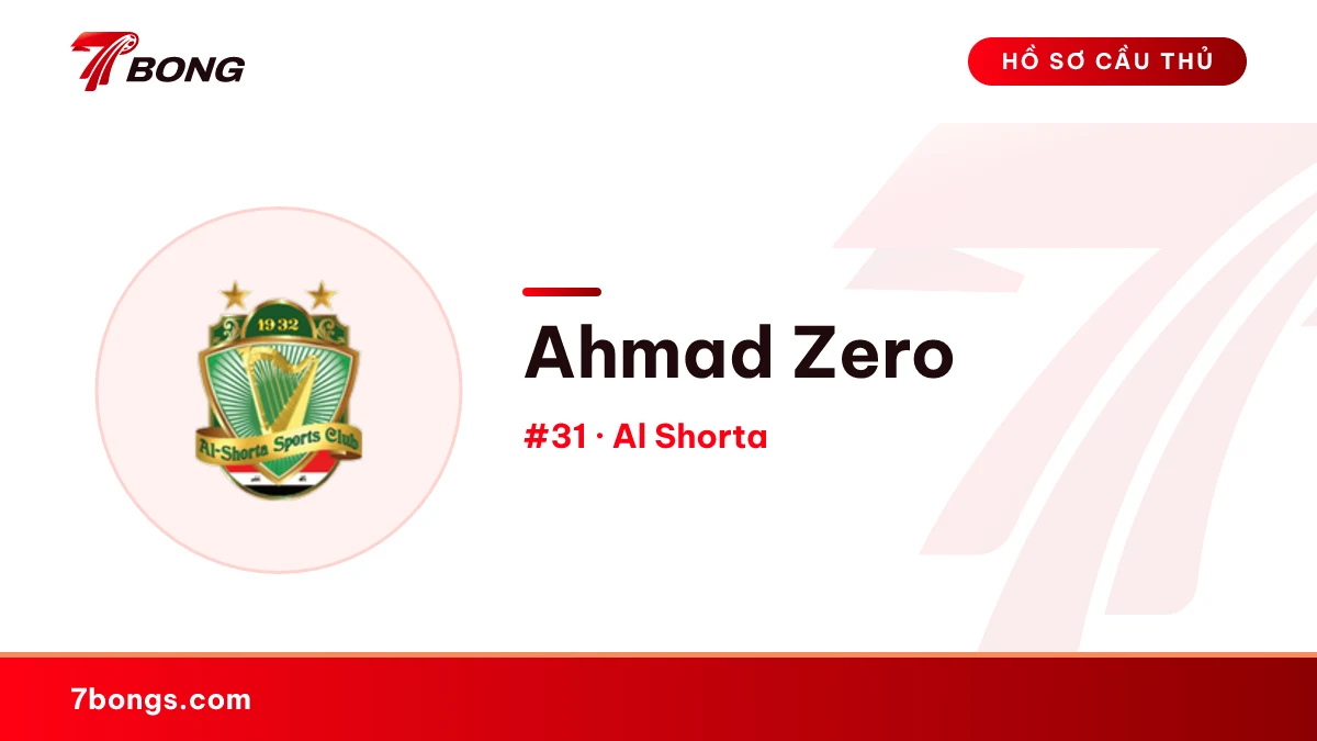Ahmad Zero — Al Shorta