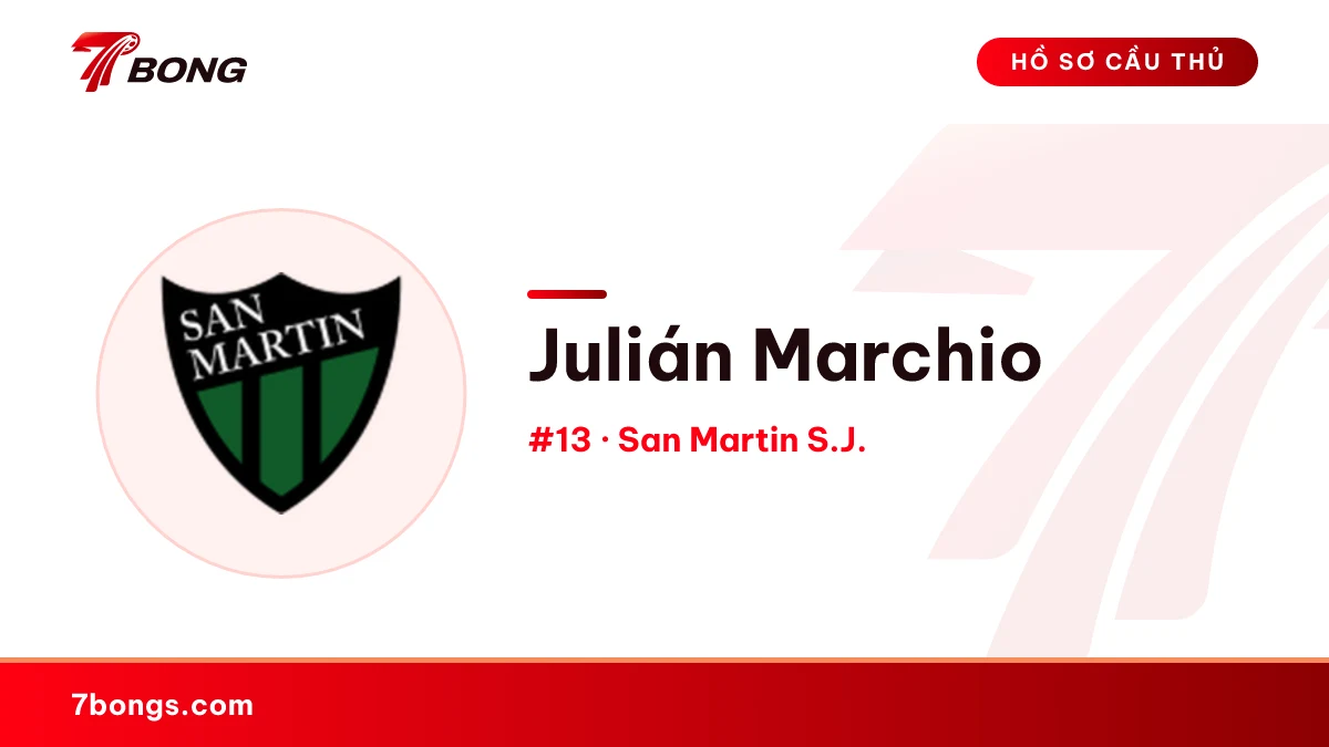 Julián Marchio — San Martin S.J.