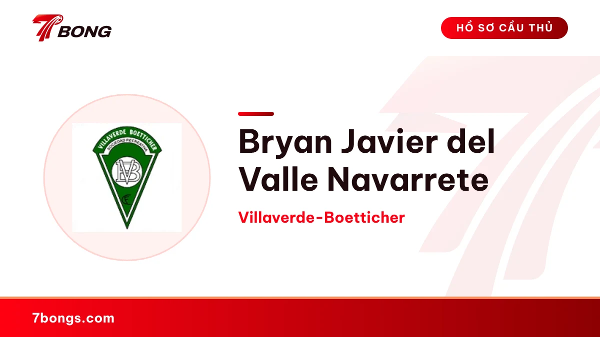 Bryan Javier del Valle Navarrete — Villaverde-Boetticher