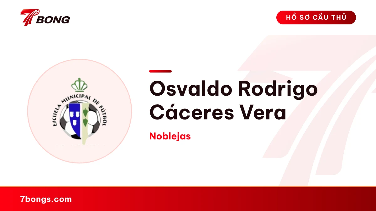Osvaldo Rodrigo Cáceres Vera — Noblejas