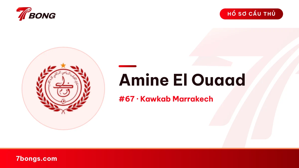Amine El Ouaad — Kawkab Marrakech