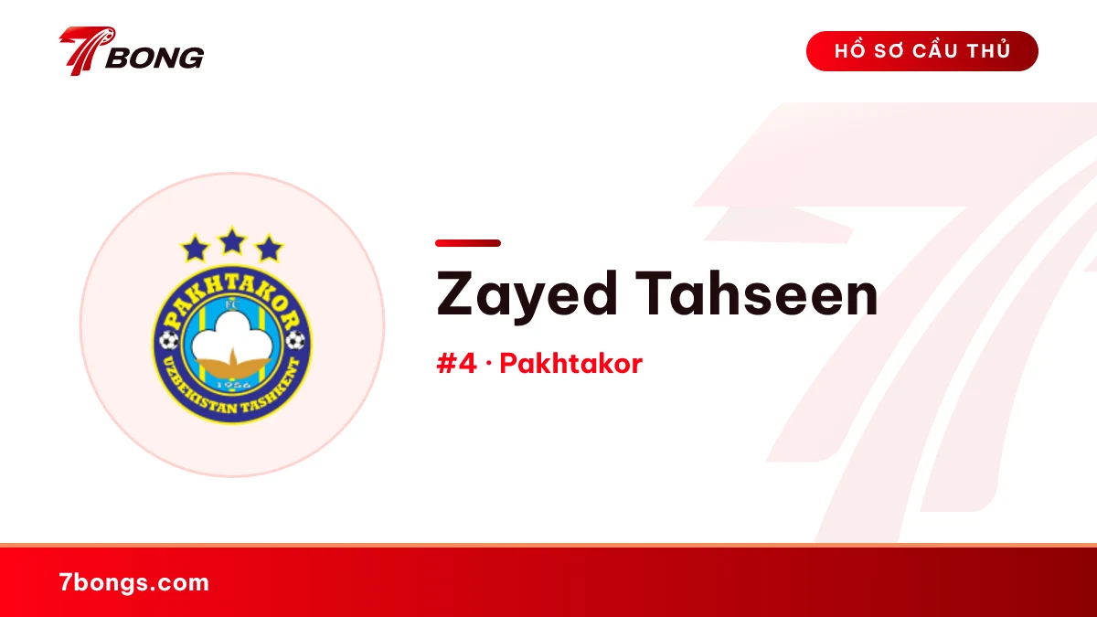 Zayed Tahseen — Pakhtakor