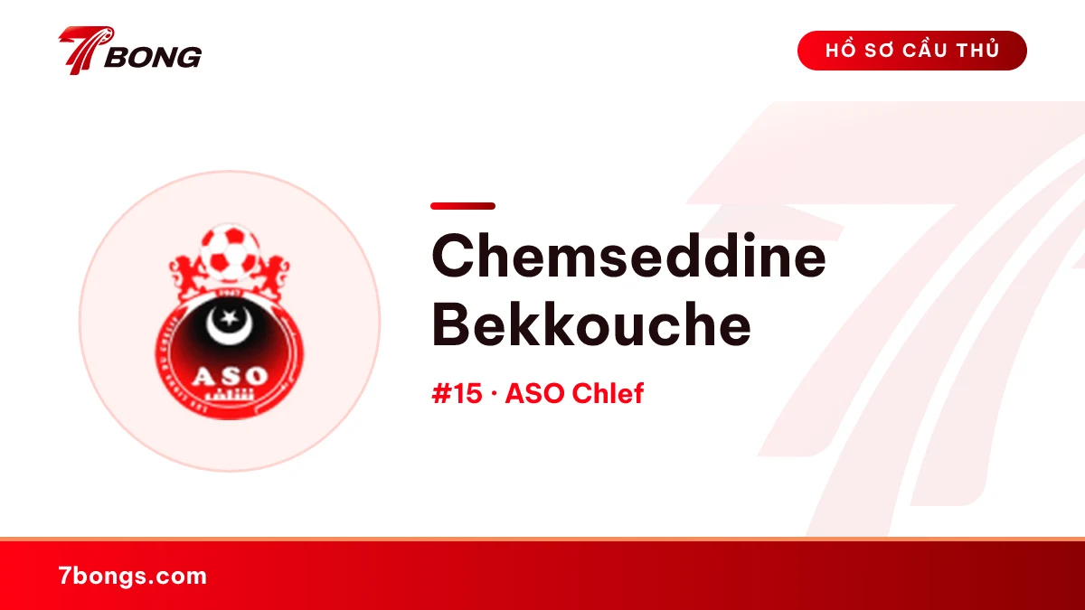 Chemseddine Bekkouche — ASO Chlef