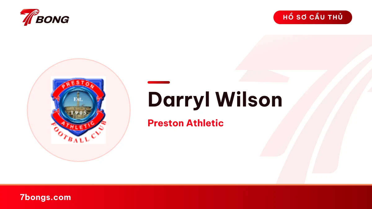 Darryl Wilson — Preston Athletic