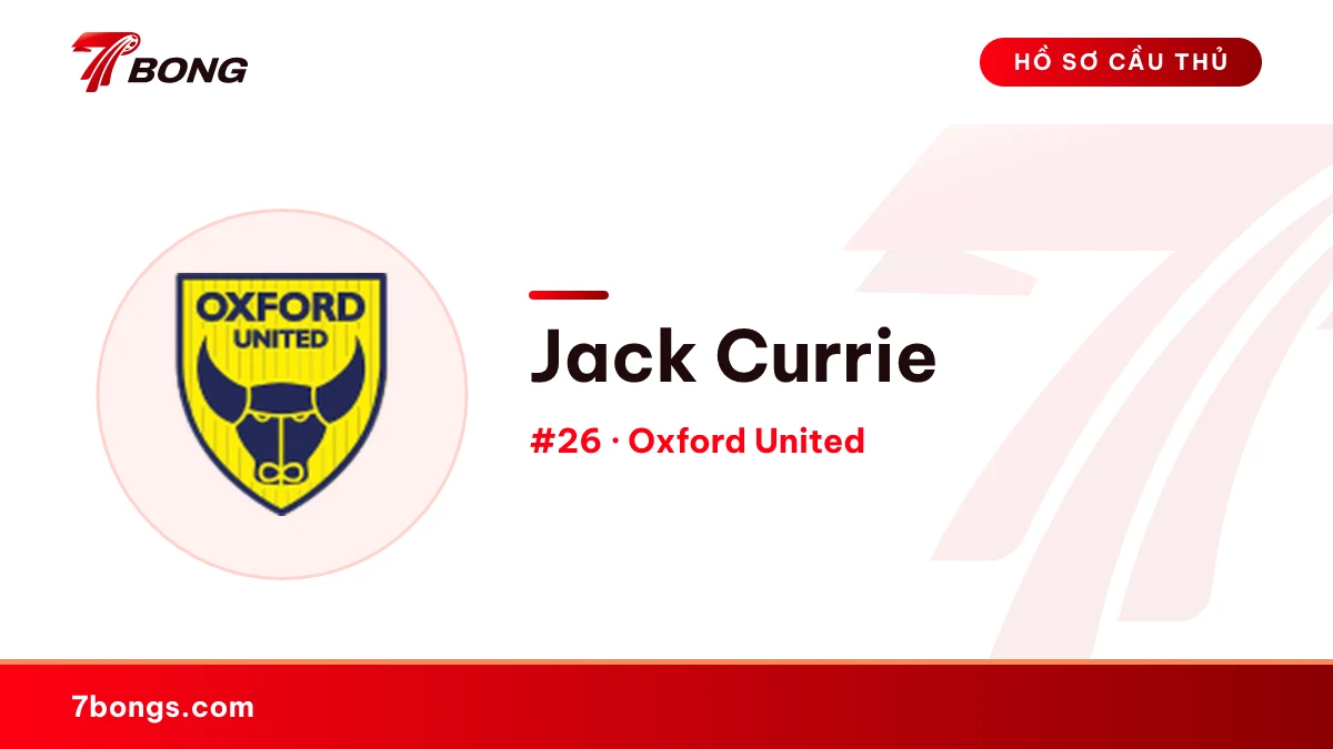 Jack Currie — Oxford United