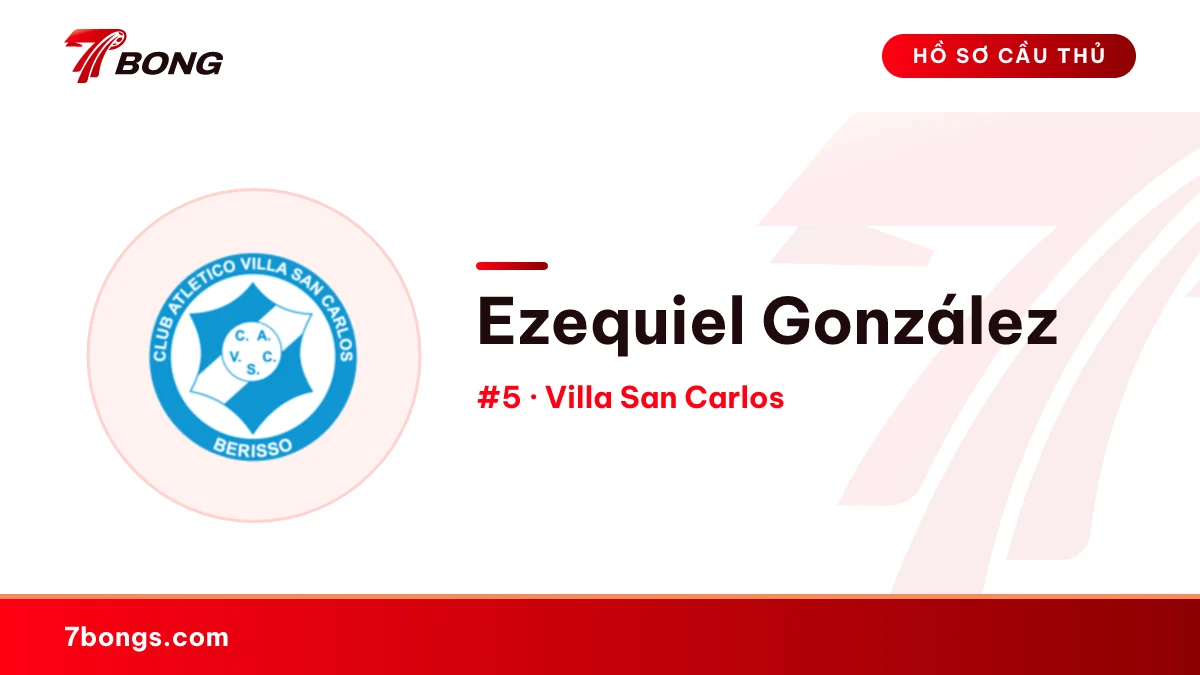 Ezequiel González — Villa San Carlos