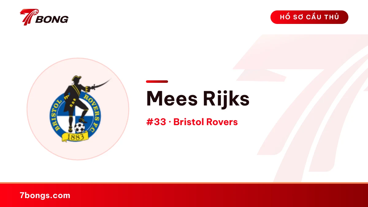 Mees Rijks — Bristol Rovers
