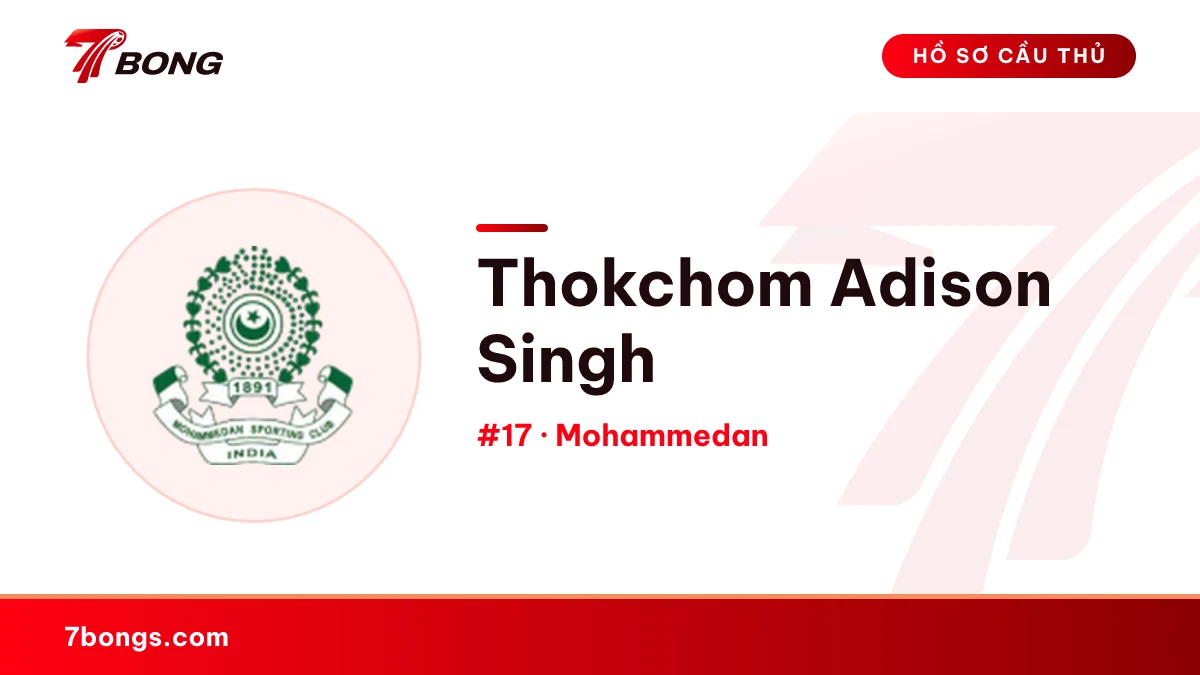 Thokchom Adison Singh — Mohammedan