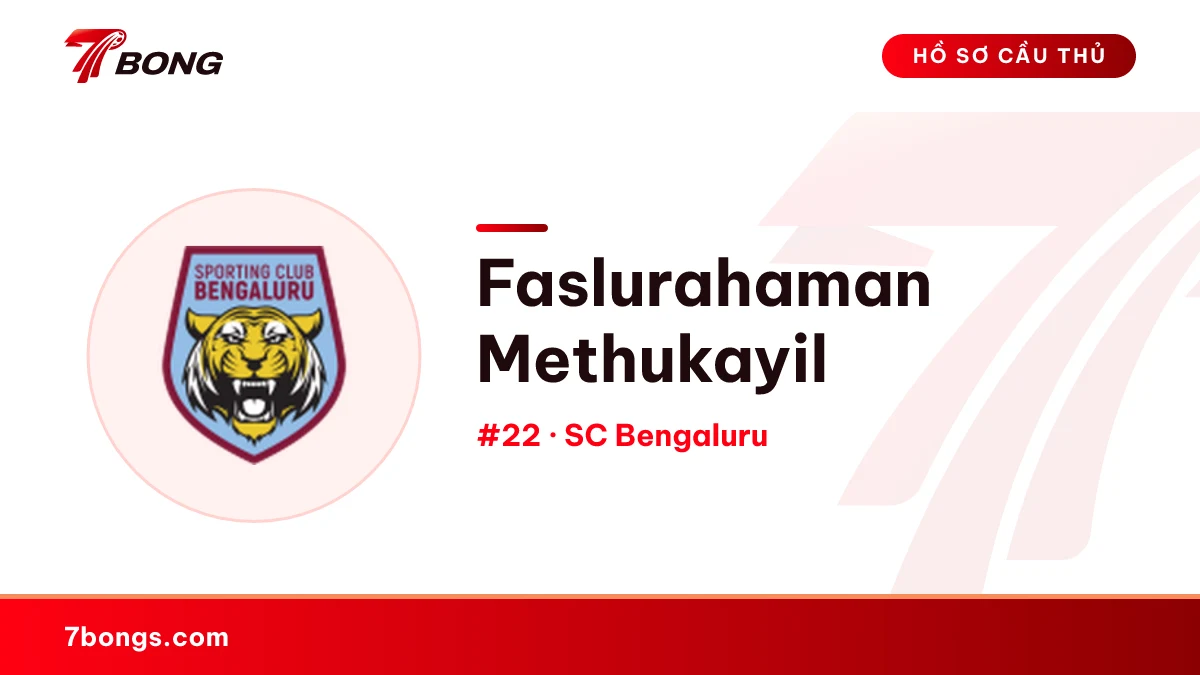 Faslurahaman Methukayil — SC Bengaluru