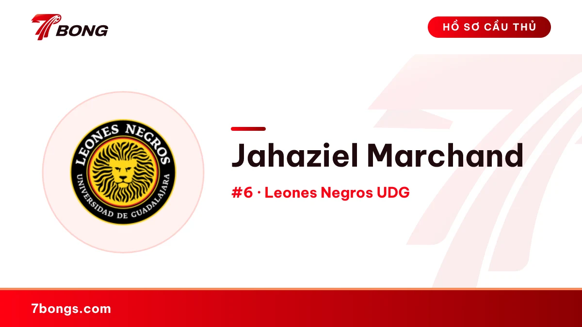 Jahaziel Marchand — Leones Negros UDG